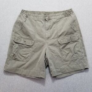 Polo Ralph Lauren Cargo Shorts Mens 36 Beige Distressed‎ Casual